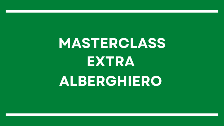 MasterClass Extra-Alberghiero